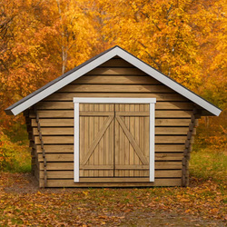 LP GARDEN hirsilato R-Kymppi, rakomalli, 10m²